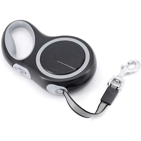 Mordely 8m Long Retractable Dog Leash, High-end Pet Lead Automatic Extendable Dog Training Leash Up To 50kg (gray)
