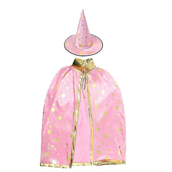 2023 Wizard Cape With Hat,halloween Kids