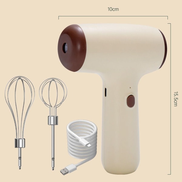 Mordely Äggvisp Matmixer KHAKI DOUBLE STICK Khaki Double Stick-Double Stick