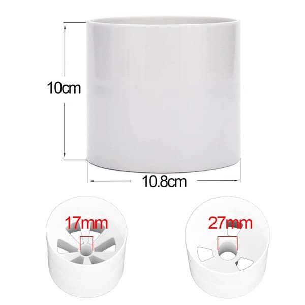 Mordely Golf Hole Cup Golf Putter Cup HÅLDIAMETER: 27MM Hole Diameter: 27mm