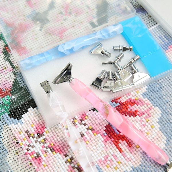 Mordely Diamond Painting Pen Point Drill Pens MULTICOLOUR-B