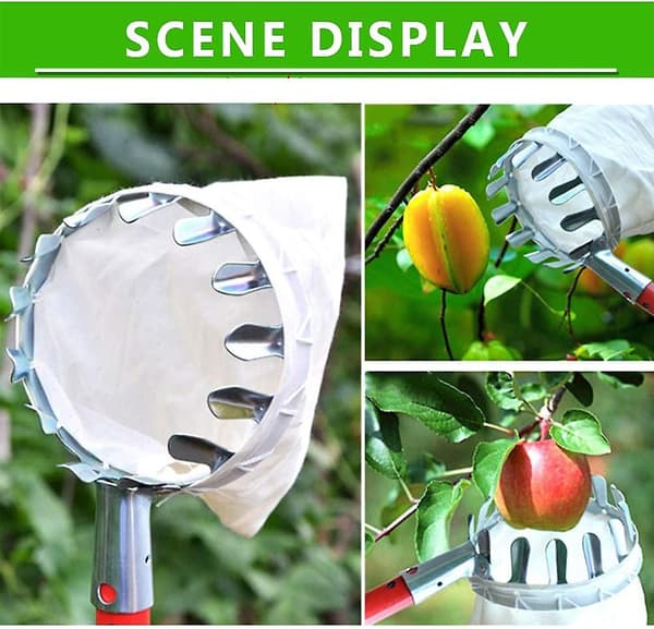 2023 Fruit Basket, Fruit Catcher, Practical Garden Tools, Fruit Harvesting Tools For Harvesting Cherry, Pear, Peach