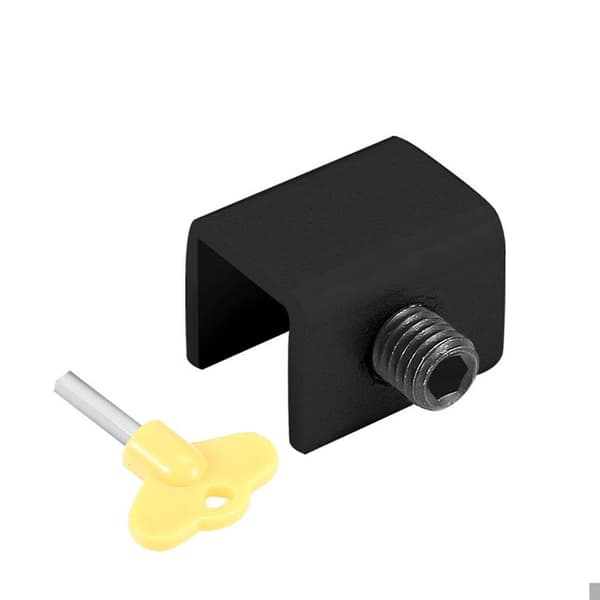 Move Window Safety Lock Sliding Window Locks Sliding Sash Stopper Punch-free Single hole white