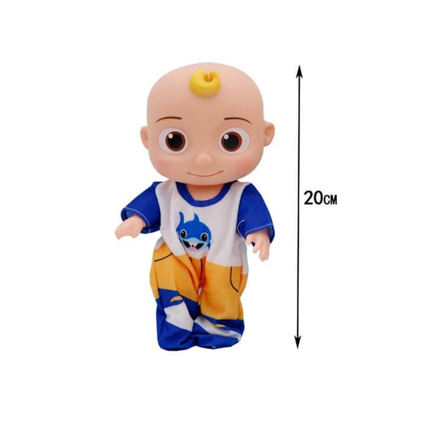 8 Inch Cocomelon Musical Singing Bedtime JJ Doll
