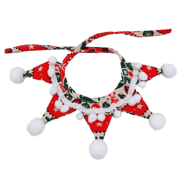 Pet Holiday Accessories Dog Christmas Collar For Dogs Cats Pets