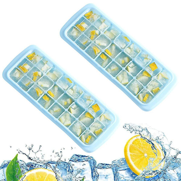 Mordely Ice Cube Trays,ice Cube Molds With Lid,ice Trays Stackable
