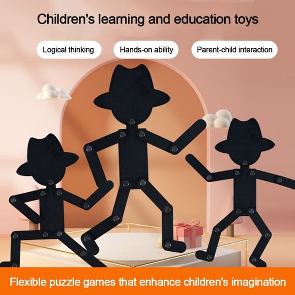 Mordely Montessori pedagogisk träpinne 4