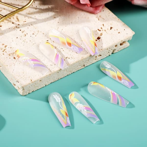 Mordely Ballerina Press On Nails False Nail Tips 9