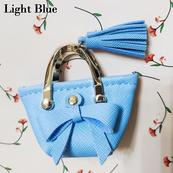 1/6 Docka Tillbehör Dockor Butterfly Handväska LJUSBLÅ Light Blue