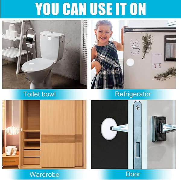 20pcs Door Stopper Wall Protector Adhesive Reusable Bumper Protect Absorbent Silicone Wall