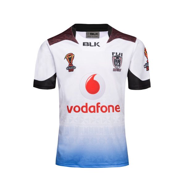 Mordely Fiji Bati Rugby Shirt RLWC 2017 Hemma Rugby Jersey För Vuxna XL