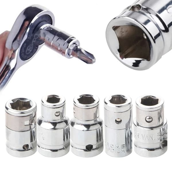 Spärrhylsa Adapter Hylsa Hexbitsadapter 1/2-8MM  1/2-8mm 1/2-8mm03