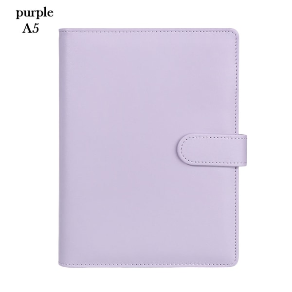 Mordely A6/ Notebook -filmapp Anteckningsblockomslag COVER purple A5