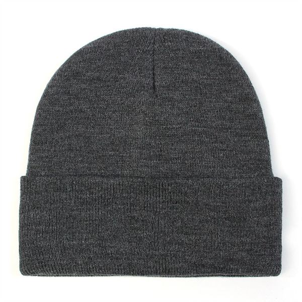Mordely Mössa med manschett Beanie LJUSGRÅ Light Gray