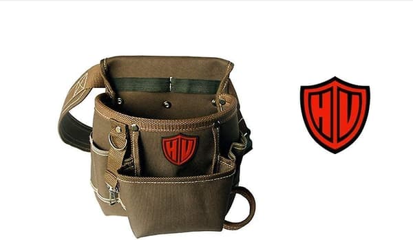 Mordely Quick Release Adjustable Tool Belt Heavy Duty Canvas Pouch For Jobs Organizer For Builder, Handyman