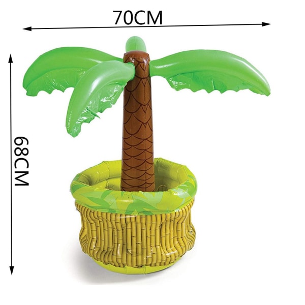 Mordely Coconut Tree Uppblåsbar Ishink Poolleksak