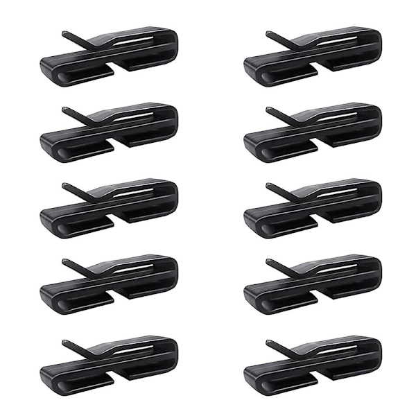 10 Pack Mask Holders Ski Helmet Clip Holder To Attach Masks To The Helmet - Mask Extension Hook For Extending Masks, Mask Holders For Adults And 36mm