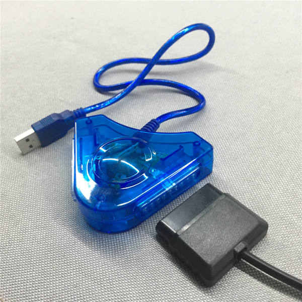 Mordely Dual PSX PS1/2 Plasation 2 till PC USB Game Pad Controller Adapter