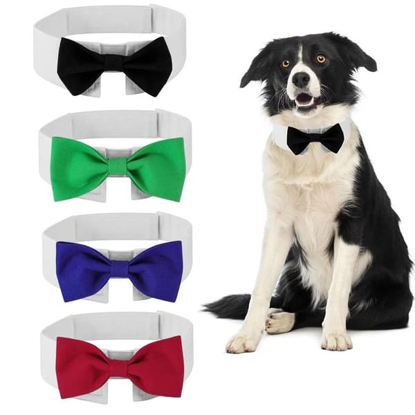 Mordely Hundslips fluga krage GRÖN Green S