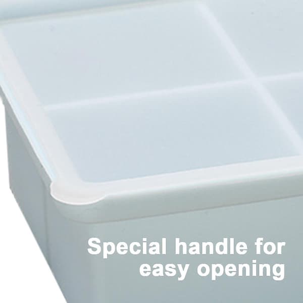 Extra Large Ice Cube Silicone Trayswhiskey Ice Keep Summer Drinks Cold - Freeze Food