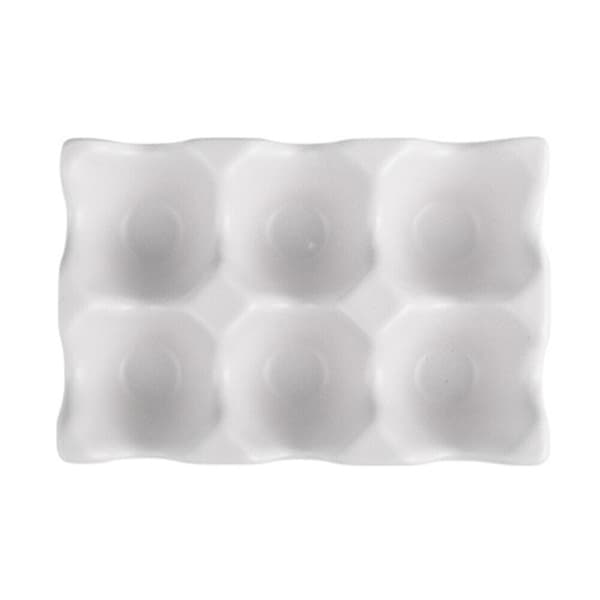 Mordely Ägghållare Ägglåda VIT White