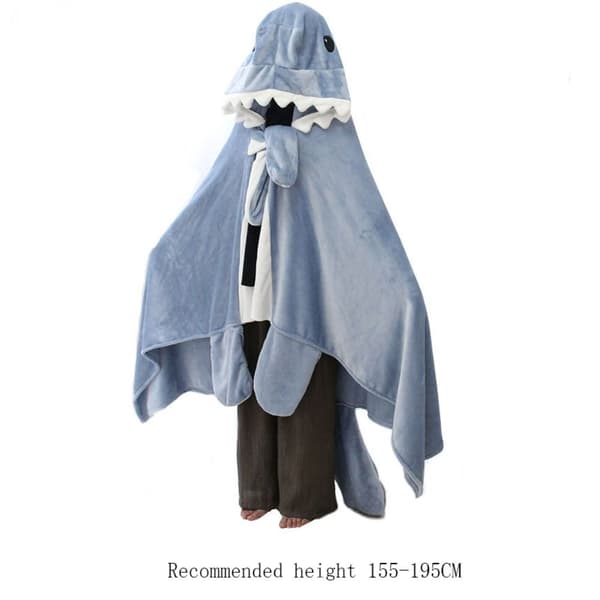 Shark Sovsäck Shark Blanket Hoodie