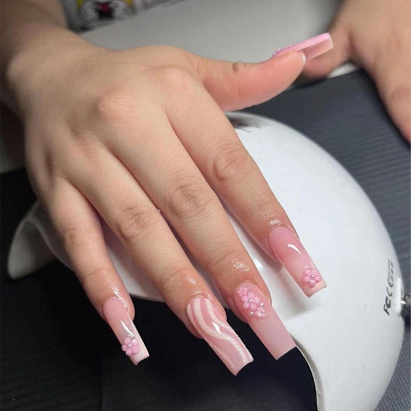French Fake Nails Ballerina False Nail BZ1106