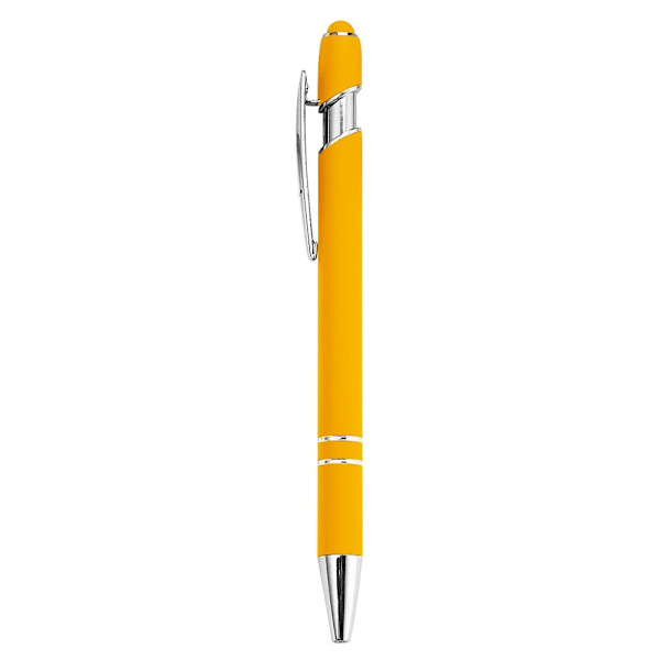 Mordely 5ST Pekskärmspenna Kulspetspenna GUL Yellow