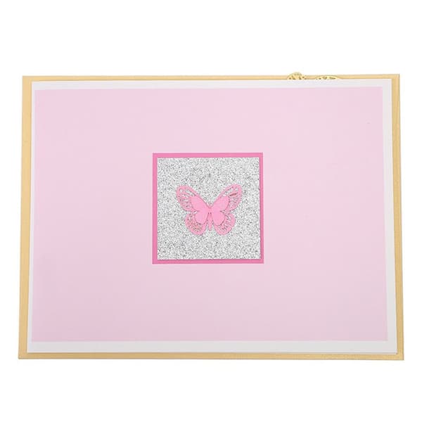 3D Pop-up bukett papper blommor ROSA ROSA Pink