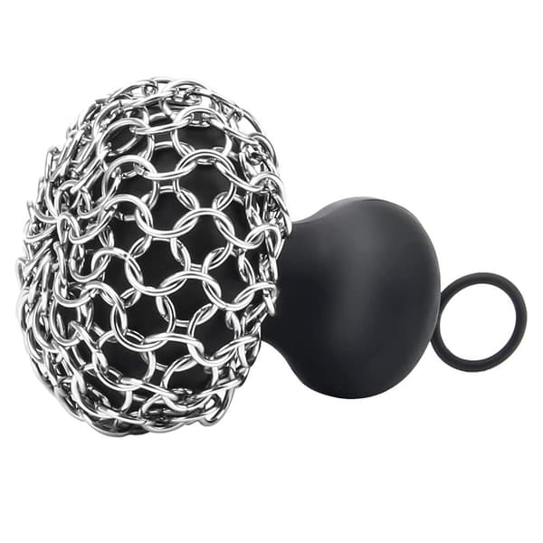 Mordely Gjutjärn Scrubber Chainmail Scrubber Metallskrapa