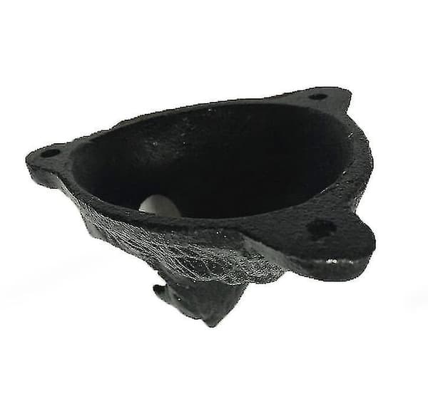 Mordely Cast Iron Wall Mount Grizzly Bear Teeth Bite Bottle Opener (black)