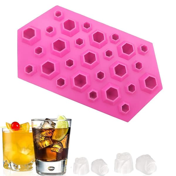 Mordely Ice Cube Trays Reusablefor Whiskeycocktailchocolate