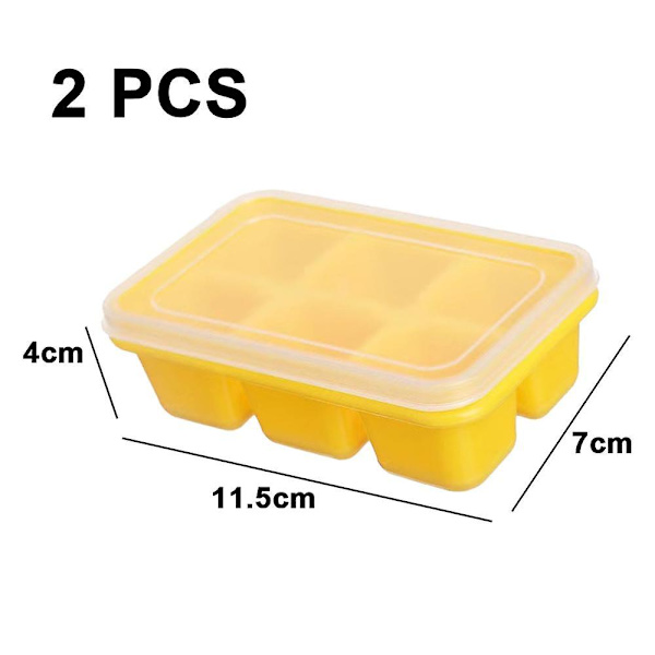 Mordely Cube Silicone Ice Tray, Ice Cubes Keep Your Drink Cooled