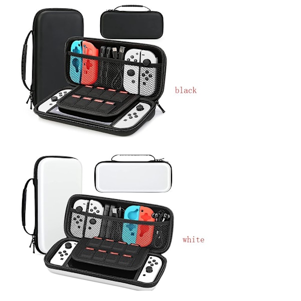 Mordely för Nintendo Switch OLED-väska Case vit white