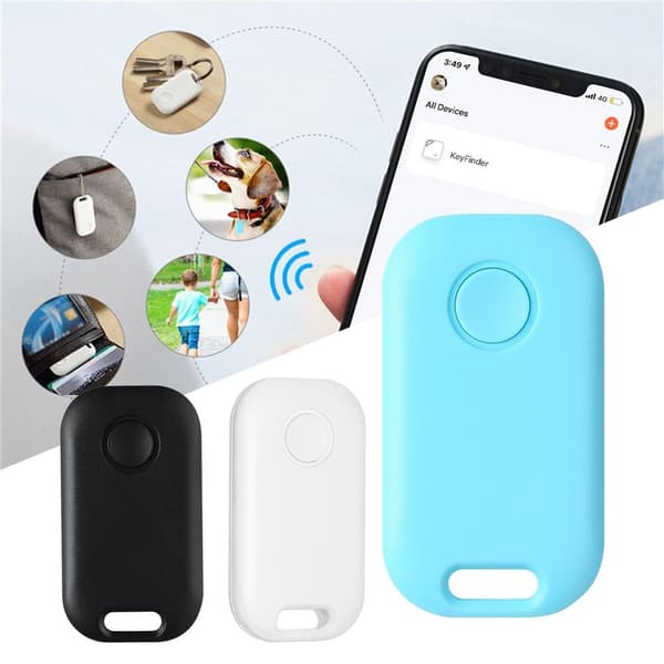 Mordely GPS Tracker Anti-förlorade larmetikett BLÅ blue
