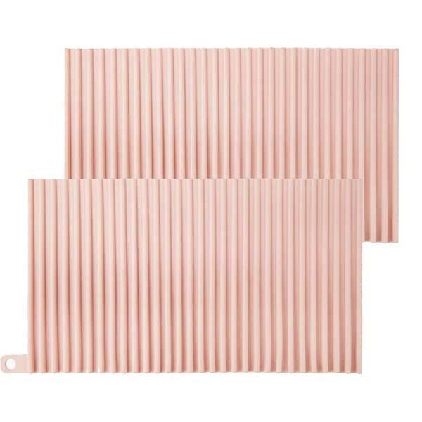 2023 Silikondiskmatta 2-pack Diskmaskin pink