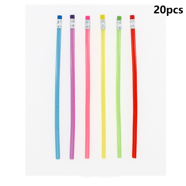 Flexibla pennor Soft Bendy Pencils 2