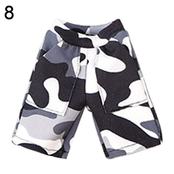 1/6 Miniatyrkläder Soldat Casual Shorts 8