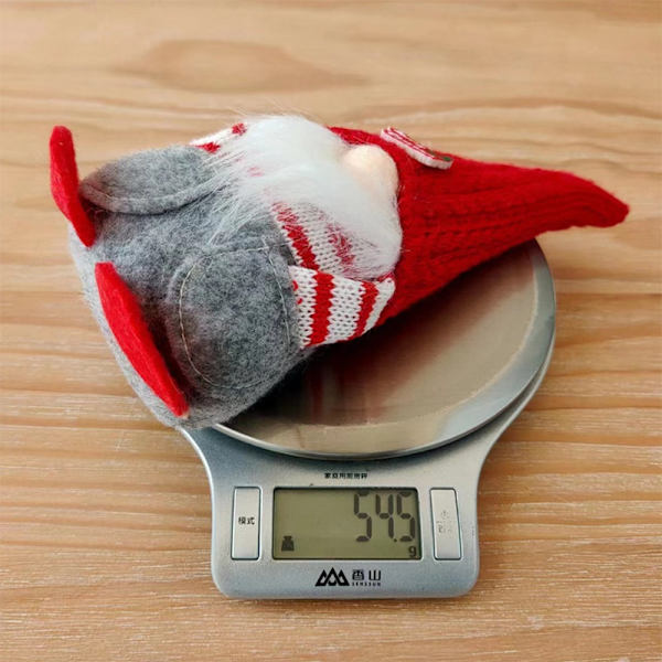 Jultomtedocka Rudolf Dvärgdocka GRÅ Grey