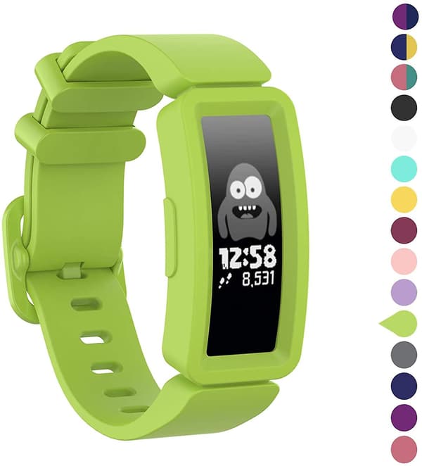 3 st band kompatibla med Fitbit Ace 2 Purple