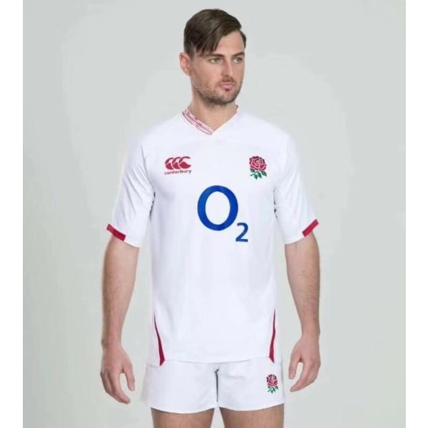 Mordely England Home Pro 2020 Rugbytröja för herrar för vuxna XL
