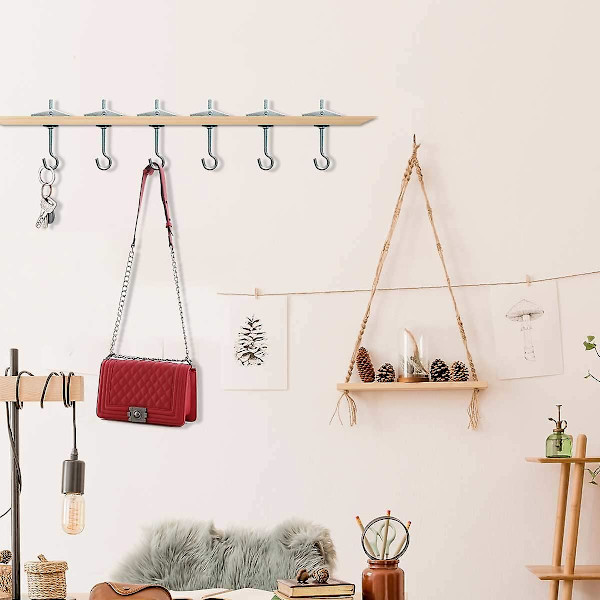 Bolt Wings Hook, Swag Ceiling Hooks, 15 M5/90mm Ceiling Hook Ceiling Mount Hook Toggle Springs Wing Bolts Ceiling Hooks For Ceiling Plants Wall Home