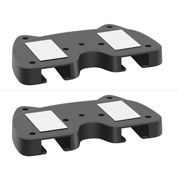 Mordely 2st Gamepad Hållare Hängande fäste SVART 2ST black 2pcs-2pcs