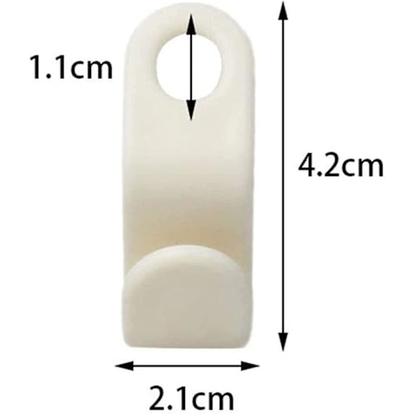 Mordely 30 Pack Plastic Waterfall Clothes Hanger Hooks Space Saving Waterfall Connecting Hooks For Clothes Cabinet