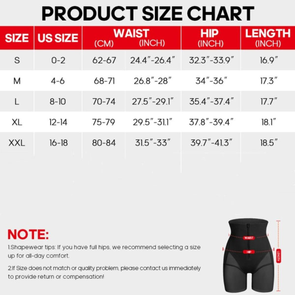 Shapewear trosor för kvinnor NUDE Nude XXL