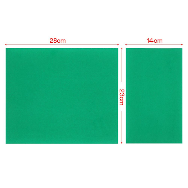 Mordely 10 STK Kolpapper Broderi Tracing Bumf För Tyg GUL yellow 28cm*23cm
