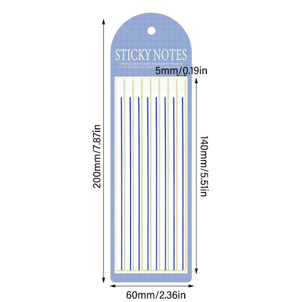 Mordely 5 påse Sticky Notes Index Memo Pad GRÖN Green