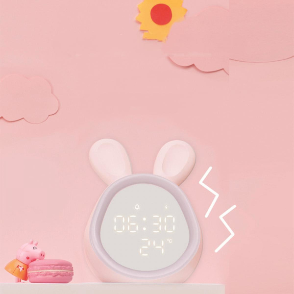 Kids Alarm Clock, Toddler Sleep Training Clock With Night Lights, Time To Wake Alarm Clock For Children