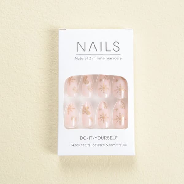 Julmandel Fake Nails False Nail Press on Nails