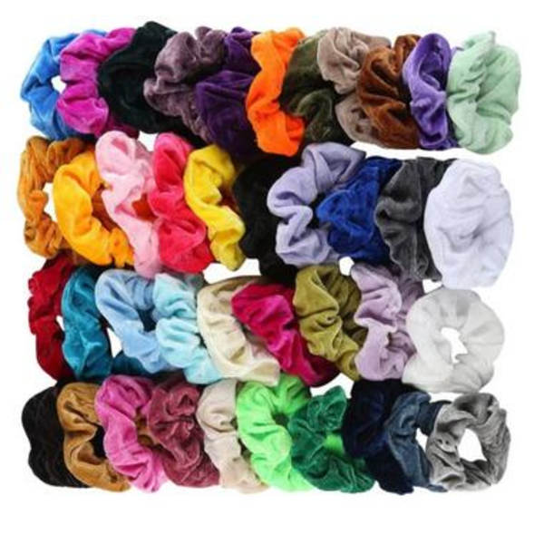 Mordely 36st Velvet hair Scrunchies, hårsnoddar , hårband , Hair bands m